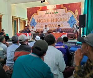 Bacaleg Parpol Nasdem Dapil I Gus Karen Sudiono Mendapat Pembekalan Dari KH Asep Syaifuddin Chalim.