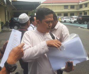 Laporan Perkara Roti Bunga Mawar Puti Ngendap, Ketua LSM Barracuda Datangi Polres Mojokerto