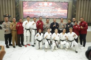 Kapolda Jatim Hadiri Pelantikan Pengurus Daerah INKANAS Jatim Periode 2022-2026