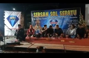Gelaran SERSAN SOL SEPATU di Pasar Rakyat Trowulan Disambut Hangat Warga Sekitar
