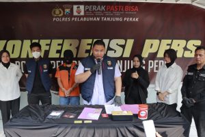 Polres Tanjungperak Berhasil Mengungkap Kasus TPPO Satu Tersangka Asal Bekasi Diamankan