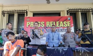 Polisi Berhasil Amankan Dua Bandit Curanmor 11 TKP di Surabaya