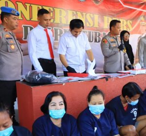 Polres Tuban Berhasil Ungkap TPPO, Lima Tersangka Mucikari Diamankan