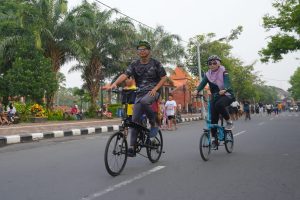 Car Free Day Alun-alun Mojokerto, Pj Wali Kota: Upaya Pemkot Dukung Gaya Hidup Sehat Masyarakat
