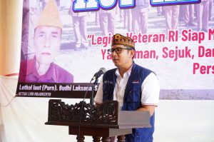 Hadiri HUT LVRI, Pj Wali Kota: Veteran adalah Teladan Bagi Generasi Penerus Bangsa