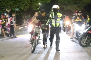 Meresahkan Masyarakat, Polres Mojokerto Kota Tindak Puluhan Knalpot Brong