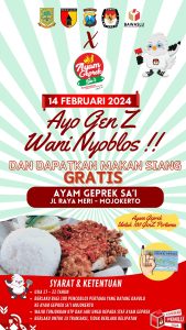 Generasi Z Jangan Golput, Usai Nyoblos Forkopimda Siapkan Makan Siang dan Ice Cream Gratis