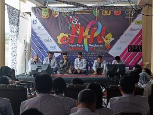 HPN 2024 PWI Mojokerto Raya Gelar Senam Sehat Baksos Hingga Bertabur Hadiah dan Doa Bersama