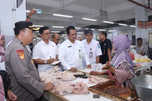 Satgas Pangan Polres Ponorogo bersama TPID Pantau Bahan Pangan Jelang Idul Fitri