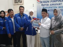 Gus Barra Serahkan Berkas Penjaringan Cabup ke DPD PAN Kabupaten Mojokerto