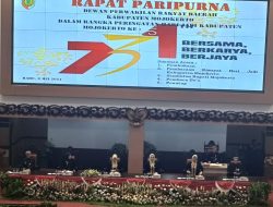 DPRD Gelar Rapat Paripurna Peringati Hari Jadi Kabupaten Mojokerto ke 731 Tahun