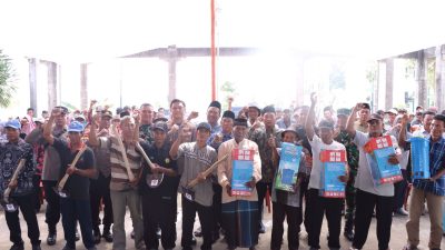 Kapolres Lamongan Gagas Penanggulangan Hama Tikus Beri Bantuan 100 Unit Rubuha