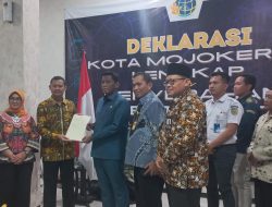 Menteri ATR/BPN Deklarasikan Kota Mojokerto Lengkap
