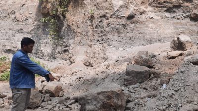 Penambang Galian C Manual Meninggal Dunia Tertimpa Longsoran Batu