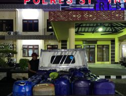 Polres Situbondo Gagalkan Penyelundupan 1190 Liter BBM Solar Subsidi