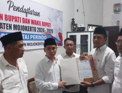 Berburu Rekom, Gus Barra Daftar Cakada ke DPD Perindo Kabupaten Mojokerto