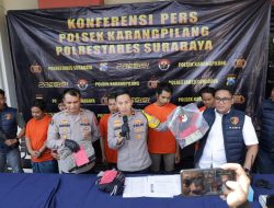 Polisi Berhasil Amankan 5 Orang Komplotan Pelaku Curanmor 21 TKP di Surabaya