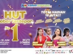Semarak HUT Kabar Terdepan Ke-1, Hadirkan 4 Artis Terkenal Jawa Timur Hingga Aneka Lomba