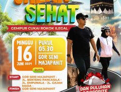 Jangan Lewatkan! Jalan Santai Hari Jadi ke-106 Kota Mojokerto, Ada Doorprize Umroh