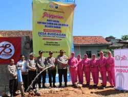 Hari Bhayangkara ke – 78 Polres Pamekasan Bangun Sumur Bor di 6 Kecamatan