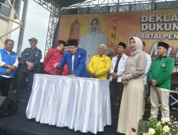 Pilwali Kota Mojokerto 2024, Delapan Parpol Parlemen Deklarasi Dukung Ning Ita Menjadi Walikota Jilid ll