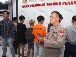 Polres Tanjungperak Kembali Amankan 6 Remaja Kelompok Gangster Team Error Surabaya