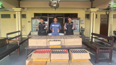 Polisi Gagalkan Pengiriman Satu Truk Arak Bali ke Kota Mojokerto