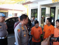 Polres Bangkalan Berhasil Amankan 4 orang Komplotan Curanmor Spesialis Kantor dan Pertokoan