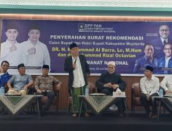 Di Pilbup Mojokerto 2024, PAN Berikan Rekomendasi Balon Bupati untuk Pasangan Gus Barra – Mas Rizal