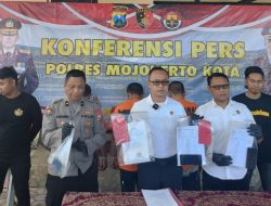 Polres Mojokerto Kota Berhasil Ungkap Penggelapan Mobil, Amankan Tiga Pelaku