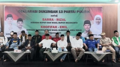 Jelang Pendaftaran Cabup-Cawabup, 13 Parpol Mantap Deklarasi Dukung Pasangan MUBAROK