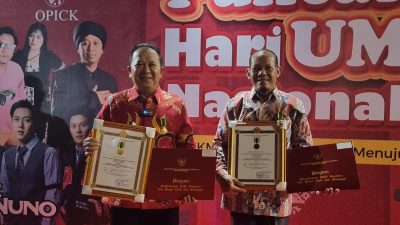 Koperasi Polres Jember Raih Penghargaan di Puncak Hari UMKM Nasional 2024