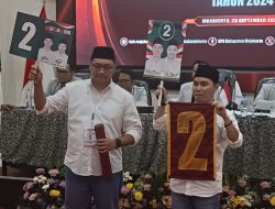Pasangan MUBAROK Mendapat No 2, Gus Barra: Ini Kode Alam, Tanda Kemenangan