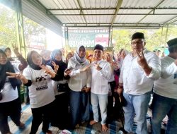 Gelar Kampanye di Wilayah Dlanggu, Cabup Gus Barra Mendapat Sambutan Hangat Dari Warga