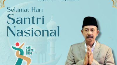 Direktur Perumdam Mojopahit Mojokerto Fayakun Hidayat, S.H. Mengucapkan Selamat Hari Santri Nasional 2024