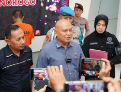 Polres Ponorogo Berhasil Amankan Tersangka Pencuri yang Pukul Korban Pakai Kunci Inggris