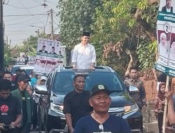 Semakin Dicintai, Gus Barra Diarak Ratusan Warga Desa Gayaman ke Lokasi Kampanye Dialogis