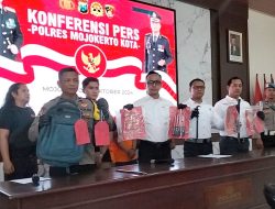 Dua Perantau Asal Makasar Diringkus Polisi Tertangkap Basah Saat Mencuri Dealer di Mojokerto