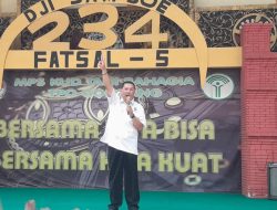 Ketua Tim Pemenangan MUBAROK, Suwandy Firdaus Gelorakan Semangat Ribuan Karyawan MPS Gondang Untuk Coblos Gus Barra – dr Rizal