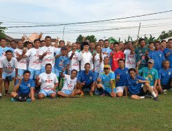 Gus Barra Saksikan Pertandingan Ekspedisi MUBAROK FC Versus Perseta FC