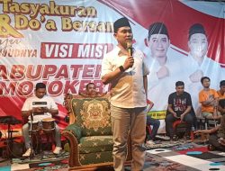 Tasyakuran Kemenangan MUBAROK Dihadiri Berbagai Lapisan, Dari Parpol, Relawan Hingga Pensiunan ASN