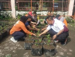 Tanam Pangan bergizi Polisi dan Masyarakat Dukung Program, Asta Cita