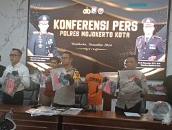 Polres Mojokerto Kota Berhasil Ungkap Misteri Pembunuhan di Kebon Jeruk Rejoto