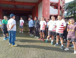 Persiapan Porprov Jatim, 100 Atlet Bela Diri Kabupaten Mojokerto Gelar Latihan Fisik Bersama di Pacet