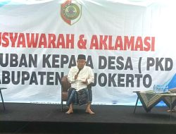 Hadiri Musda PKD, KH. Asep Syaifudin Chalim Ajak Para Kepala Desa Wujudkan Kabupaten Mojokerto Maju, Adil, dan Makmur