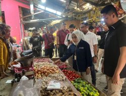 Satgas Pangan Polres Mojokerto Kota Sidak Pasar Pastikan Stok dan Stabilitas Harga Bapokting Jelang Ramadhan