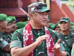 Berkunjung ke Bumi Mojopahit, KSAD Jenderal Maruli Simanjuntak Resmikan Sumur Air Bersih di Kecamatan Dawarblandong