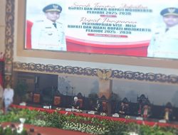 Dihadapan Gubernur Jatim dan DPRD Kabupaten Mojokerto, Bupati Gus Barra Beberkan Visi Misi Catur Abipraya Mubarok