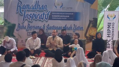 Berbagi Keberkahan Ramadhan, HIPMI Kota Mojokerto Gelar Ramadhan Inspiratif Dengan Kegiatan Sosial