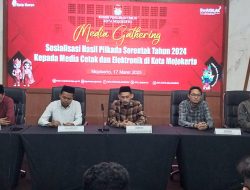 KPU Kota Mojokerto Gelar Buka Bersama dan Media Gathering untuk Sosialisasi Hasil Pilkada 2024 Dengan Media Kota Mojokerto